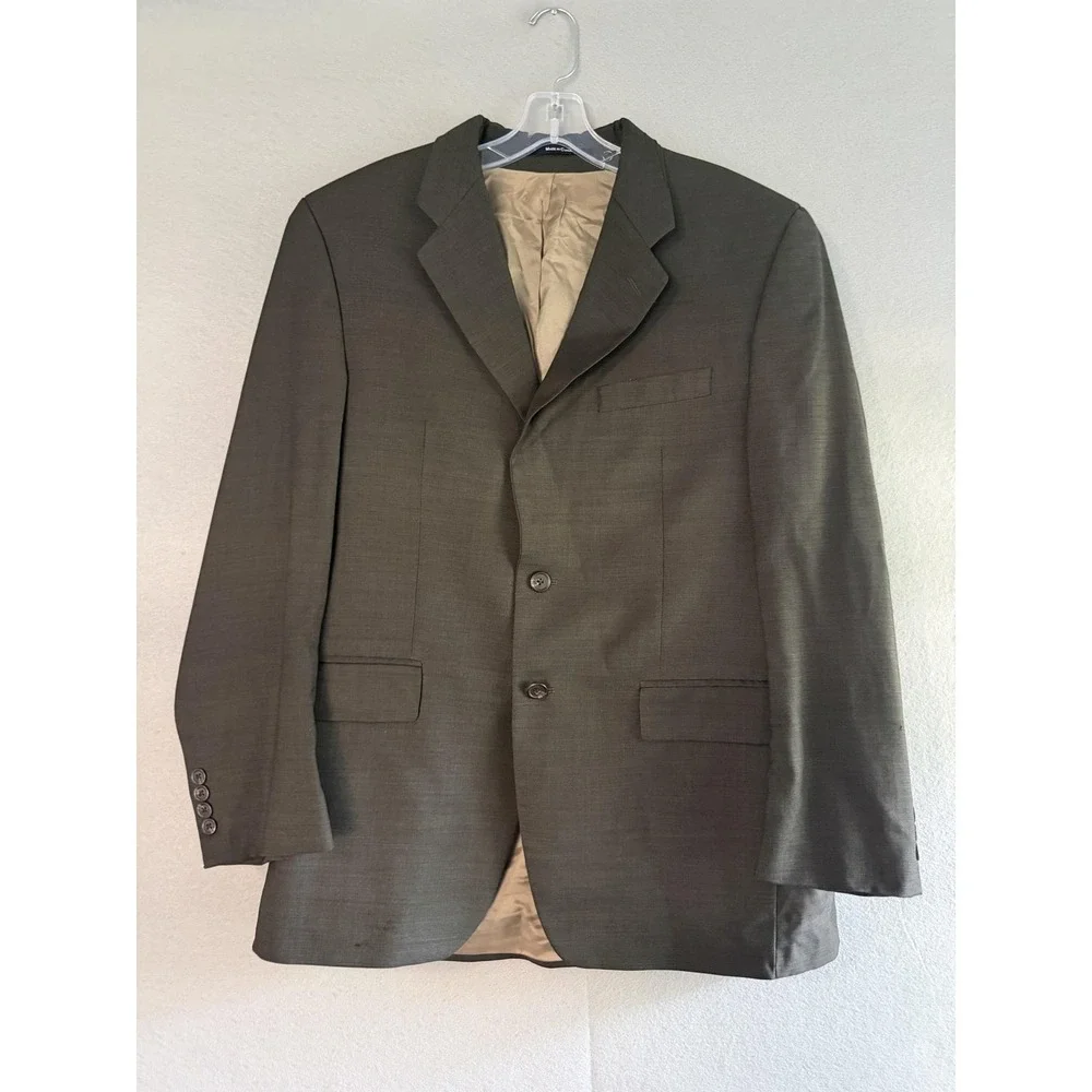 Ralph Ralph Lauren Suit Jacket Mens 40 Gray Wool Cashmere Dillard's Canada